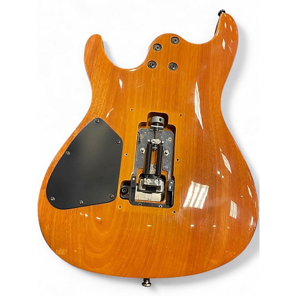 Used Ibanez S470DXQM Amber Solid Body Electric Guitar