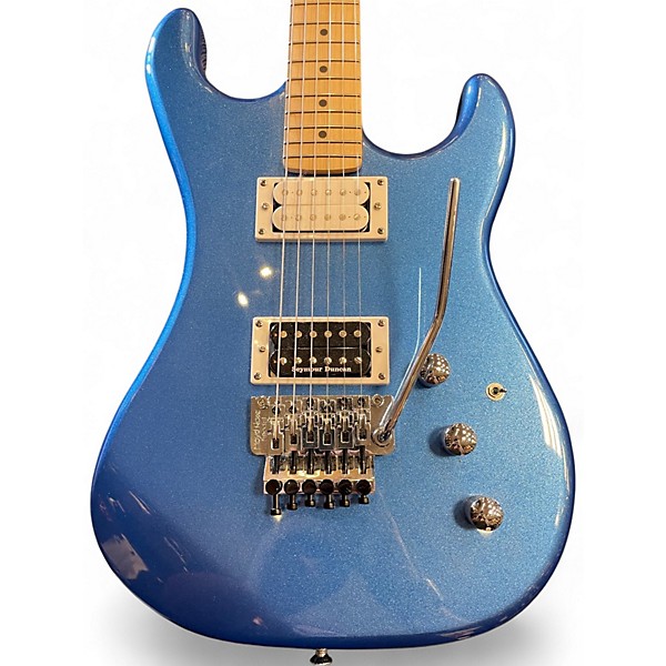 Used Kramer Pacer Classic Metallic Blue Solid Body Electric Guitar