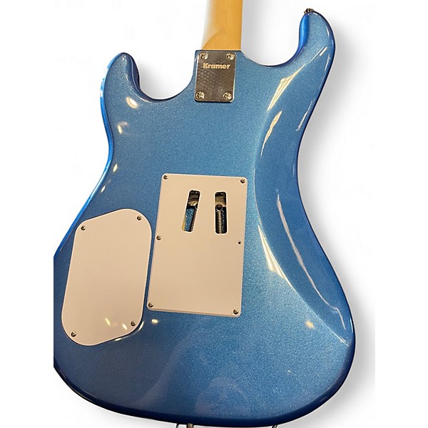 Used Kramer Pacer Classic Metallic Blue Solid Body Electric Guitar