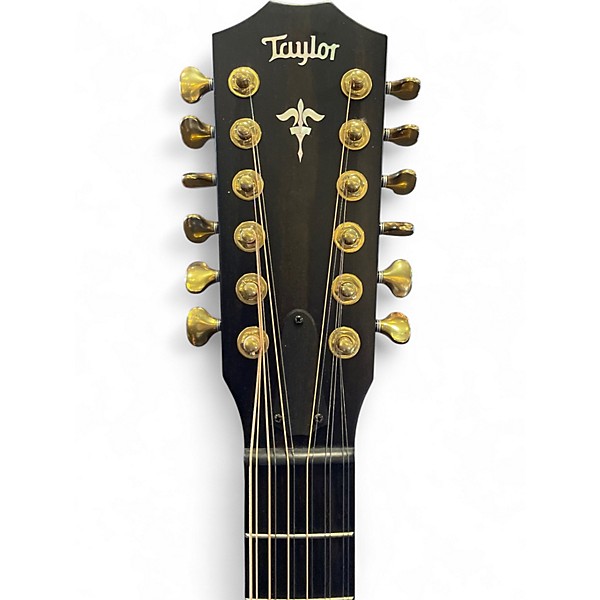 Used Taylor Builder's Edition 652ce 12 String 2 Color Sunburst 12 String Acoustic Electric Guitar