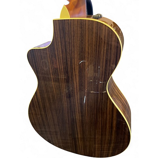 Used Taylor Custom 412ce NR 2 Color Sunburst Classical Acoustic Electric Guitar