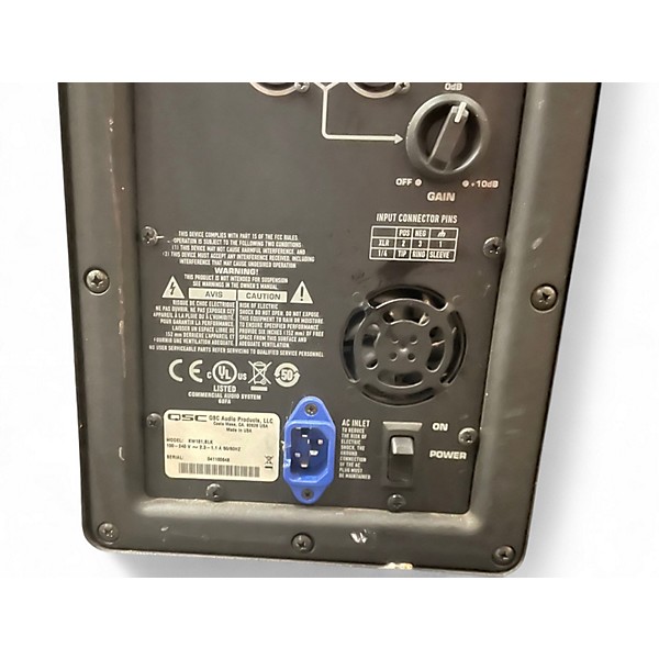 Used QSC KW181 1000W Powered Subwoofer