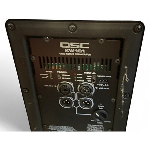 Used QSC KW181 1000W Powered Subwoofer