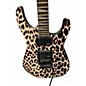 Used Jackson X Series SLX DX CHEETA PRINT Solid Body Electric Guitar