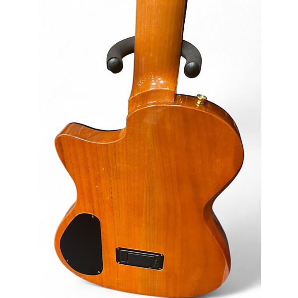 Used Cordoba Stage Edge Burst Natural Acoustic Electric Guitar