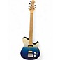 Used Sterling by Music Man Sub AX3 Axis Blue Fade Solid Body Electric Guitar thumbnail