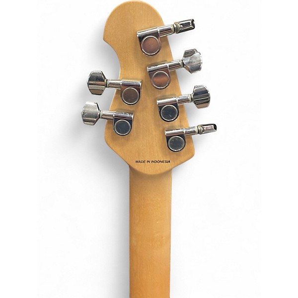 Used Sterling by Music Man Sub AX3 Axis Blue Fade Solid Body Electric Guitar