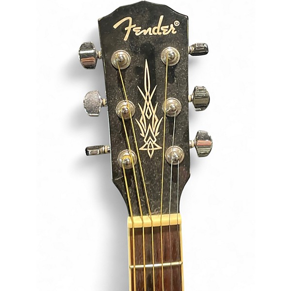 Used Fender T Bucket 300CE Blue Acoustic Electric Guitar