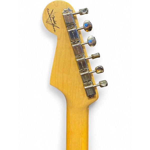 Used 2011 Fender 1960 NOS Stratocaster Fiesta Red Solid Body Electric Guitar