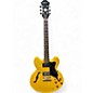 Used Epiphone Dot Yellow Hollow Body Electric Guitar thumbnail