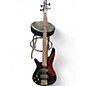 Used Ibanez SR300 Left Handed Black Sparkle Electric Bass Guitar thumbnail