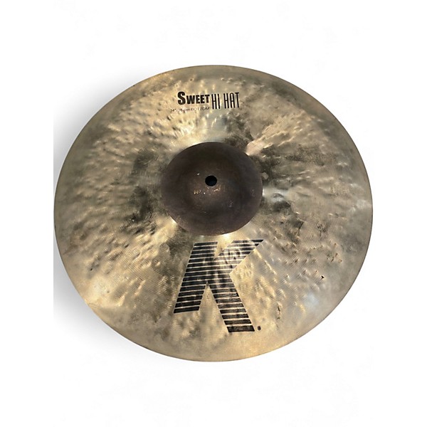 Used Zildjian 14in K Sweet Hi-Hat Pair Cymbal