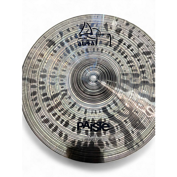 Used Paiste 14in Alpha Power Hi-Hat Pair Cymbal