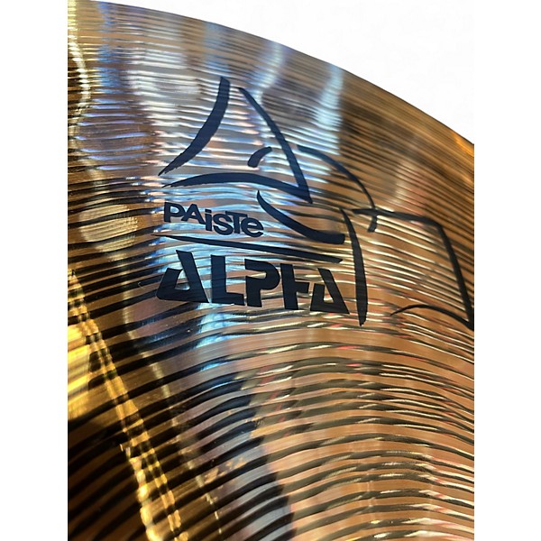 Used Paiste 20in Alpha Power Ride Cymbal