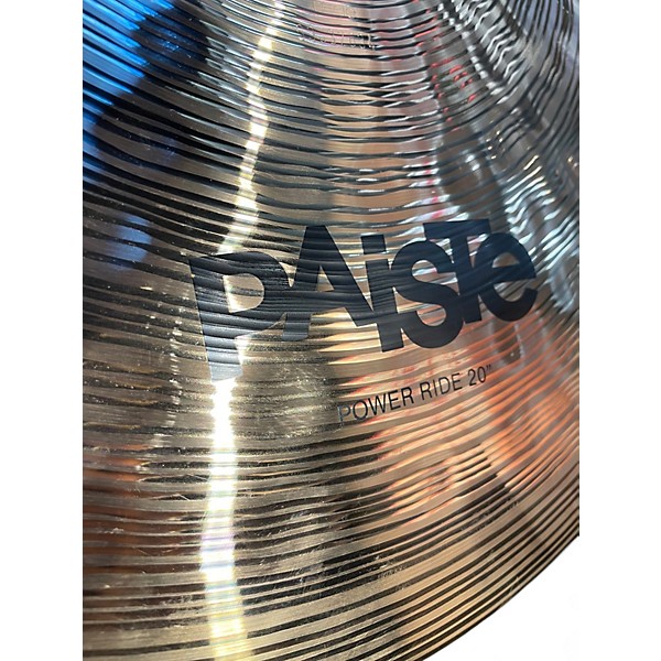 Used Paiste 20in Alpha Power Ride Cymbal