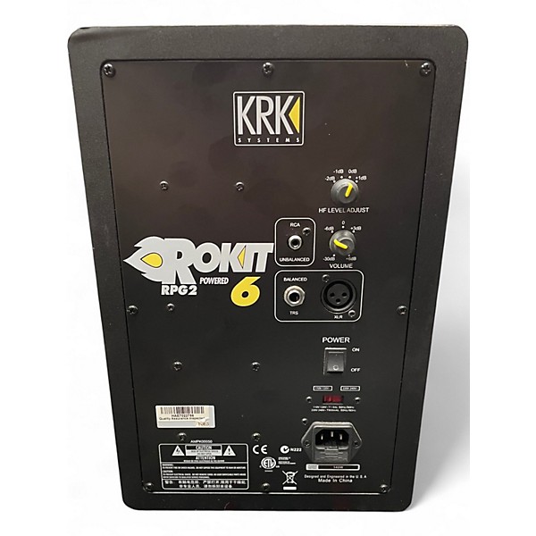 Used KRK RPG2 6 PAIR Powered Monitor