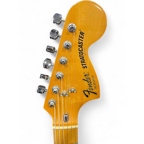 Vintage 1981 Fender Stratocaster 1981 Natural Solid Body Electric Guitar