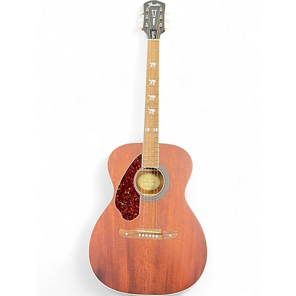 Used Fender Tim Armstrong Hellcat Left Handed Natural Acoustic Electric Guitar