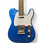 Used 2021 Squier Affinity Telecaster Blue Solid Body Electric Guitar