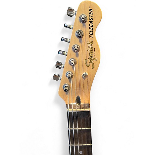 Used 2021 Squier Affinity Telecaster Blue Solid Body Electric Guitar