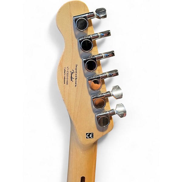 Used 2021 Squier Affinity Telecaster Blue Solid Body Electric Guitar