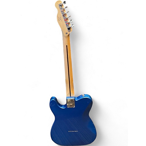 Used 2021 Squier Affinity Telecaster Blue Solid Body Electric Guitar