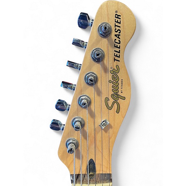 Used 2021 Squier Affinity Telecaster Blue Solid Body Electric Guitar