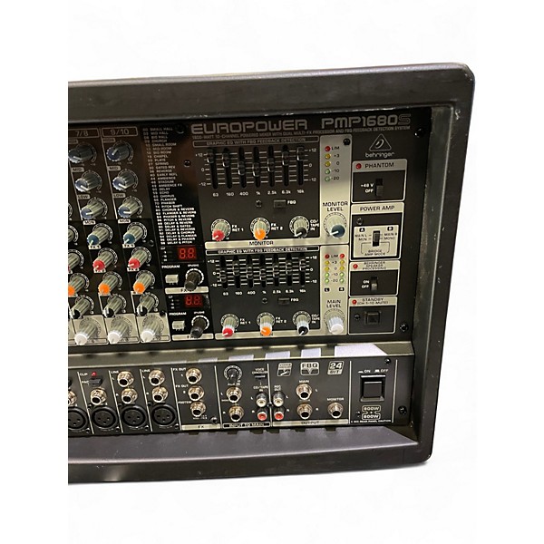 Used Behringer EUROPOWER PMP1680S Powered Mixer