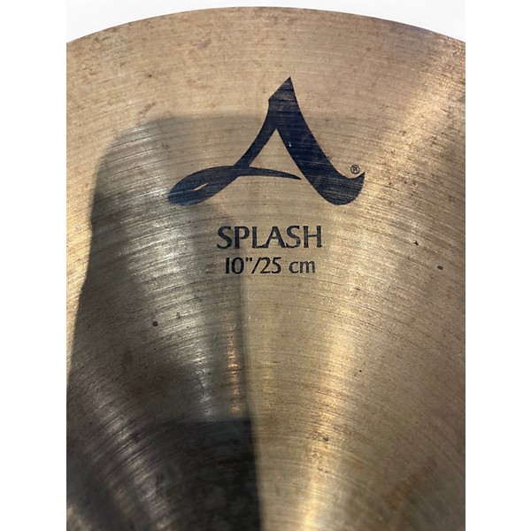 Used Zildjian 10in A Series Splash Cymbal