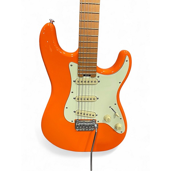 Used Schecter Guitar Research Nick Johnston Orange Solid Body Electric Guitar