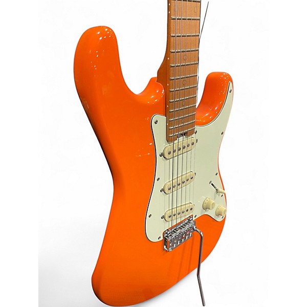 Used Schecter Guitar Research Nick Johnston Orange Solid Body Electric Guitar