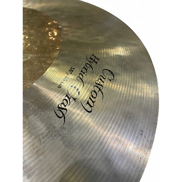 Used Zildjian 16in K Custom Hybrid Crash Cymbal
