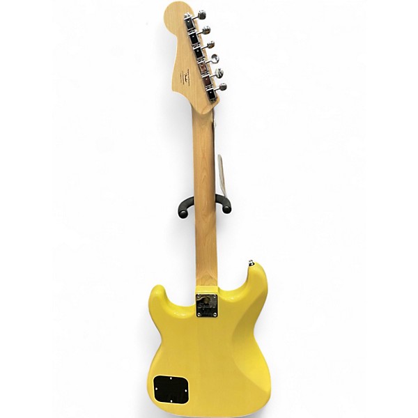 Used Squier STRATOSONIC  TV YELLOW Solid Body Electric Guitar