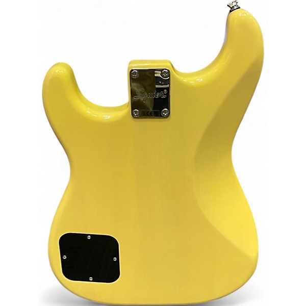 Used Squier STRATOSONIC  TV YELLOW Solid Body Electric Guitar