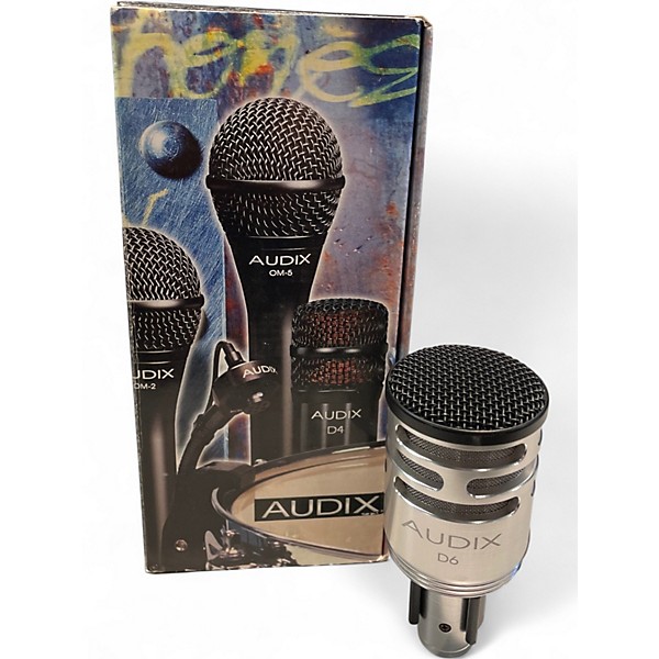 Used Audix D6 Drum Microphone