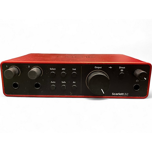 Used Focusrite Scarlett 2i2 Gen 4 Audio Interface