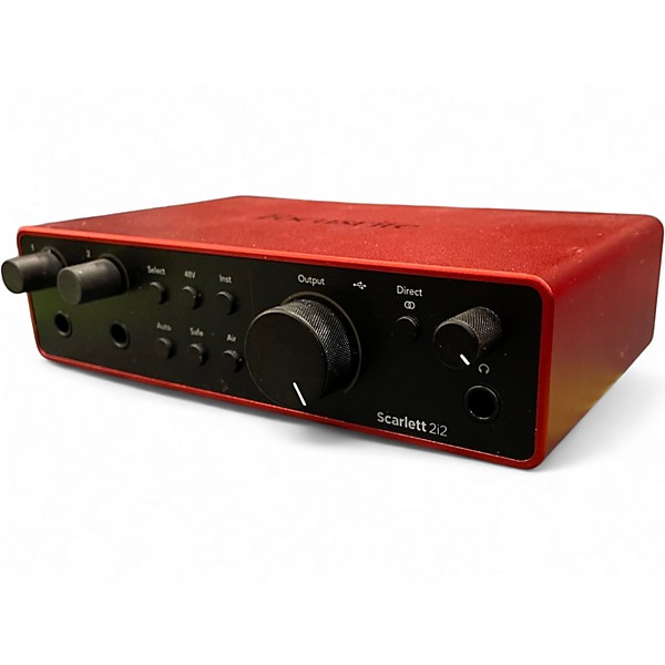 Used Focusrite Scarlett 2i2 Gen 4 Audio Interface
