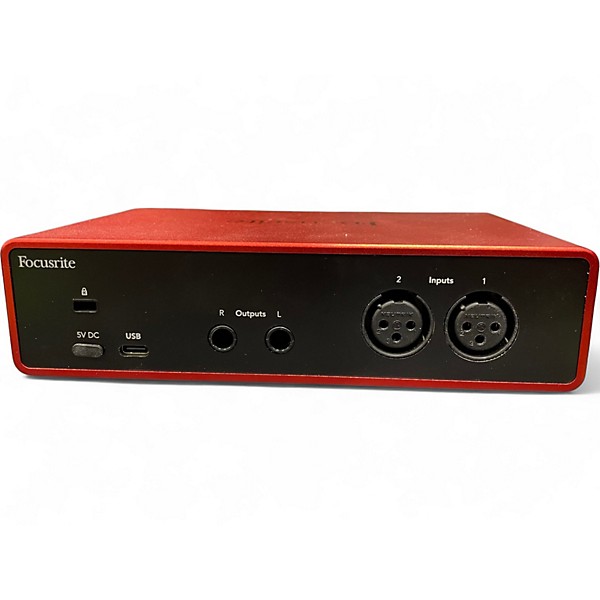 Used Focusrite Scarlett 2i2 Gen 4 Audio Interface