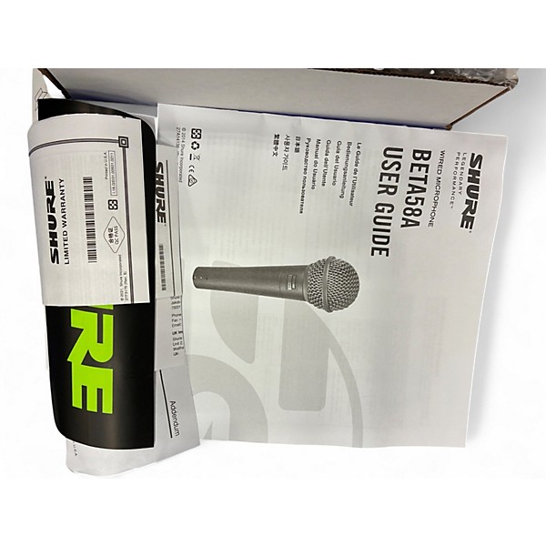Used Shure beta58 Dynamic Microphone