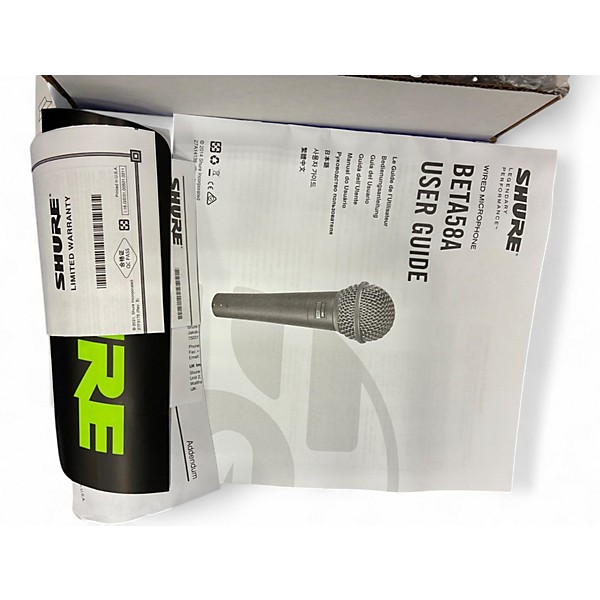 Used Shure beta58 Dynamic Microphone