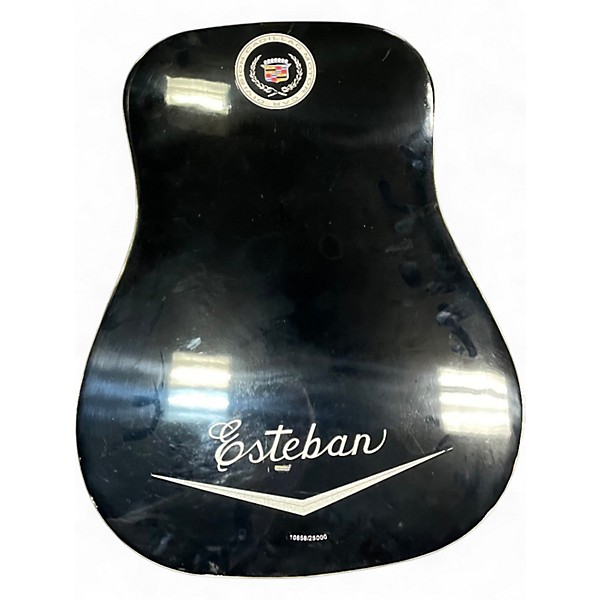 Used Estaban ELDORADO Black Acoustic Electric Guitar