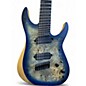 Used Schecter Guitar Research Reaper 7 Sky Burst Solid Body Electric Guitar