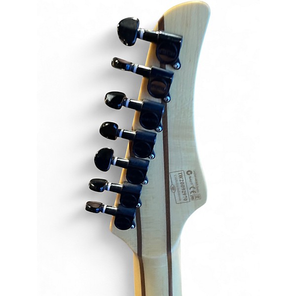 Used Schecter Guitar Research Reaper 7 Sky Burst Solid Body Electric Guitar