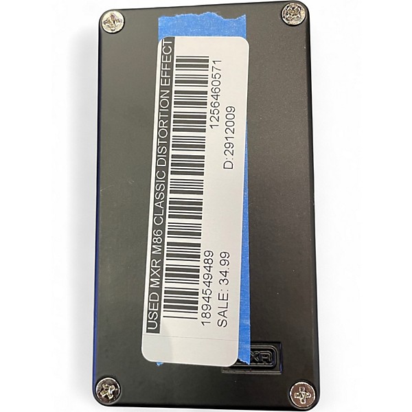 Used MXR M86 Classic Distortion Effect Pedal