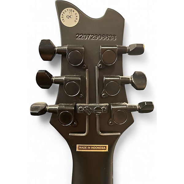 Used Kramer Assault Black Solid Body Electric Guitar