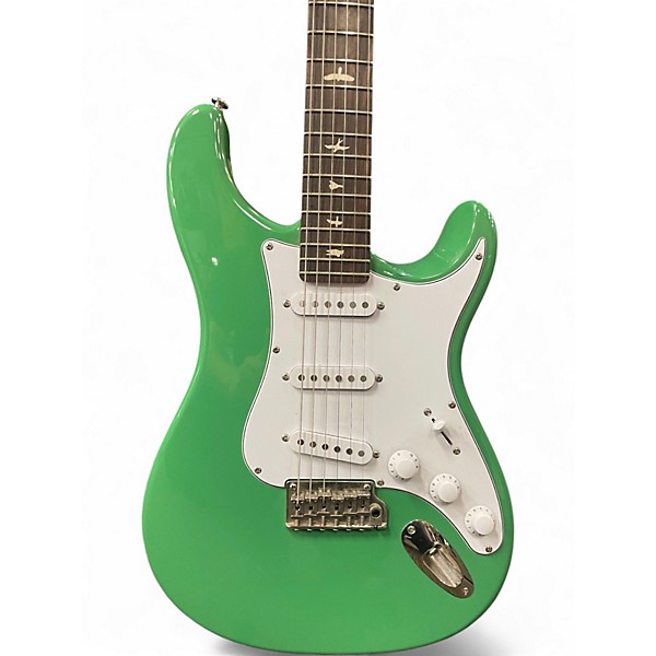 Used PRS SE Silver Sky Ever Green Solid Body Electric Guitar