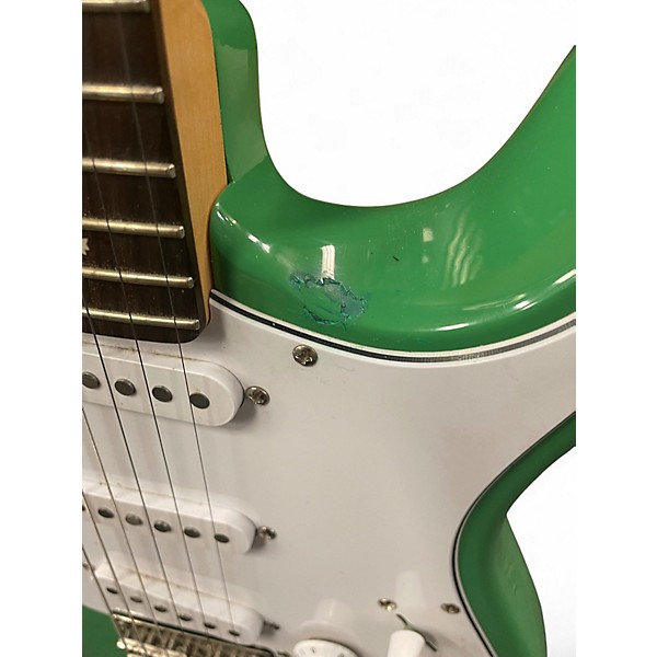 Used PRS SE Silver Sky Ever Green Solid Body Electric Guitar