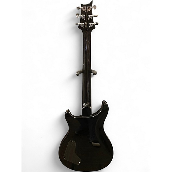 Used PRS SE Custom 22 Trans Black Solid Body Electric Guitar