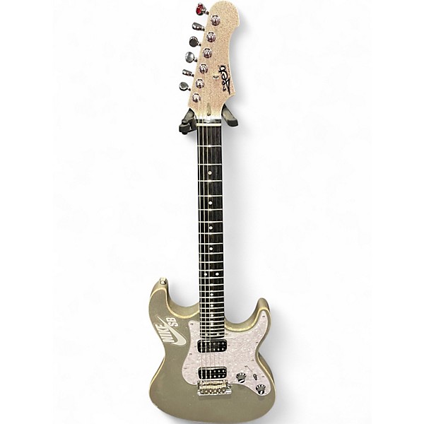 Used Jet Guitars JS500SLS Silver Sparkle Solid Body Electric Guitar