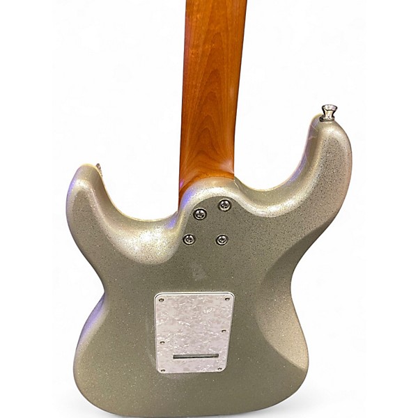 Used Jet Guitars JS500SLS Silver Sparkle Solid Body Electric Guitar